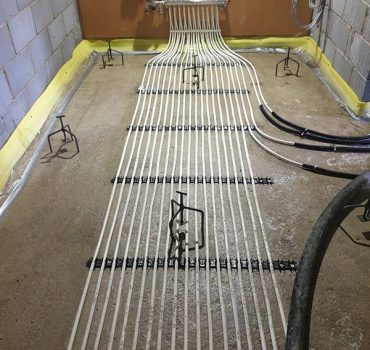 under floor heating network co-dunkall suffolk norfolk screeding