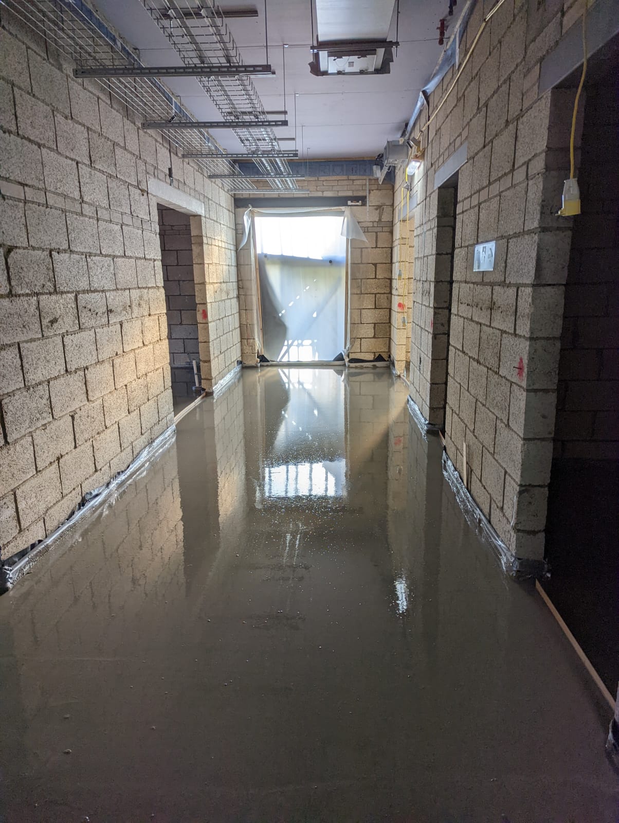 Quick drying liquid screed, Norfolk
