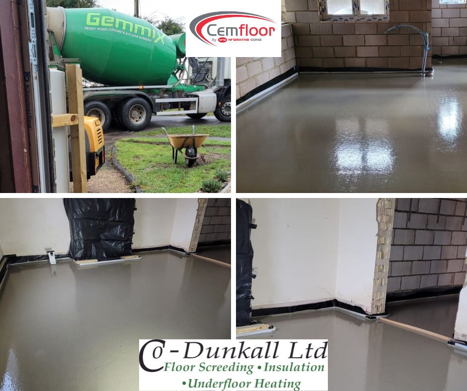 cemfloor screed Bassingbourn cambridgeshire