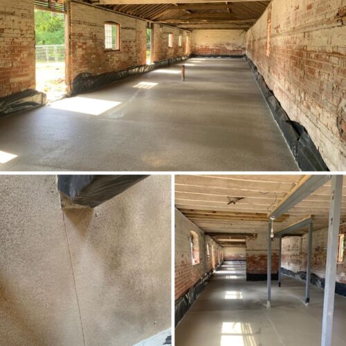 Sewards End: 42m³ Flowing Concrete by Co-Dunkall