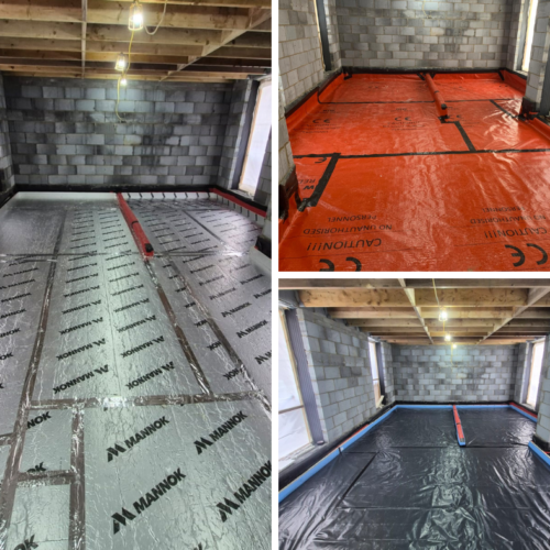 Co-Dunkall Prepare Suffolk Extension for Screed with RIW Red DPM and PIR Insulation – 36m2