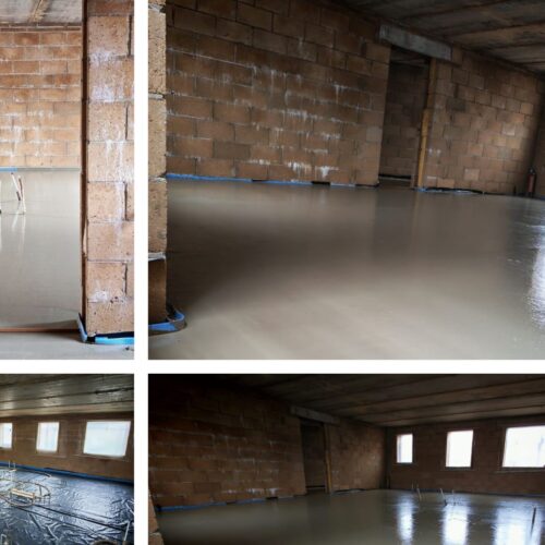 Cemfloor Screed Installation Update – 300m² Completed in Carbrooke, Norfolk